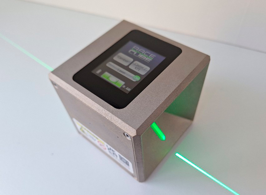RACECUBE - about the laser wheel alignment technology