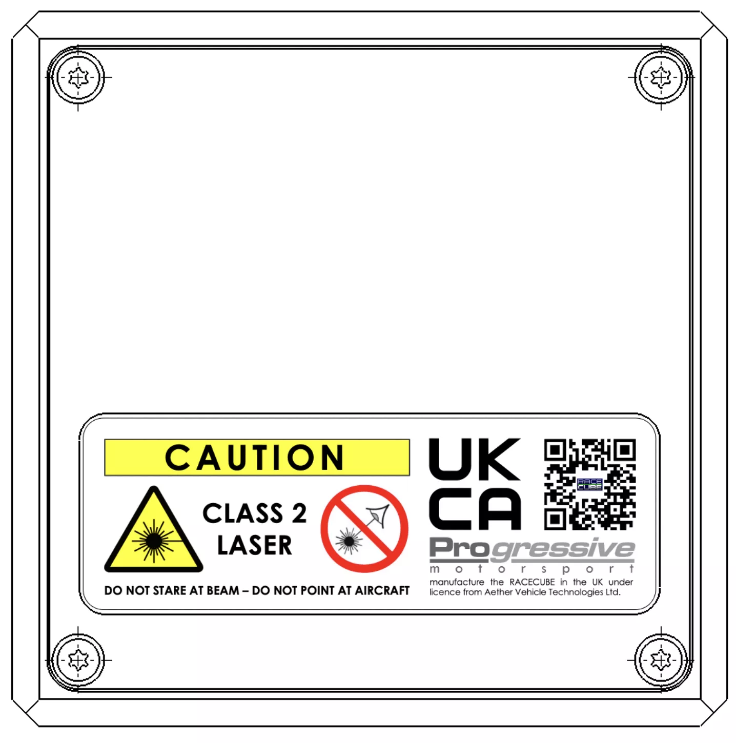 Battery cover sticker